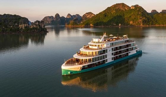 Halong Capella Cruise:Halong bay – Lan Ha Bay – Ao Ech – Dark & Bright Cave